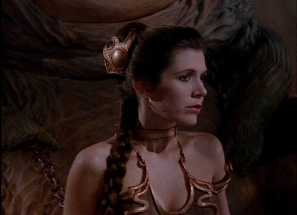 slave leia in carbonite