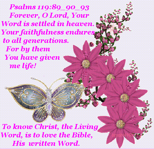 Psalms 119:89-90-93 Gods Word Gif By Julienicole90 