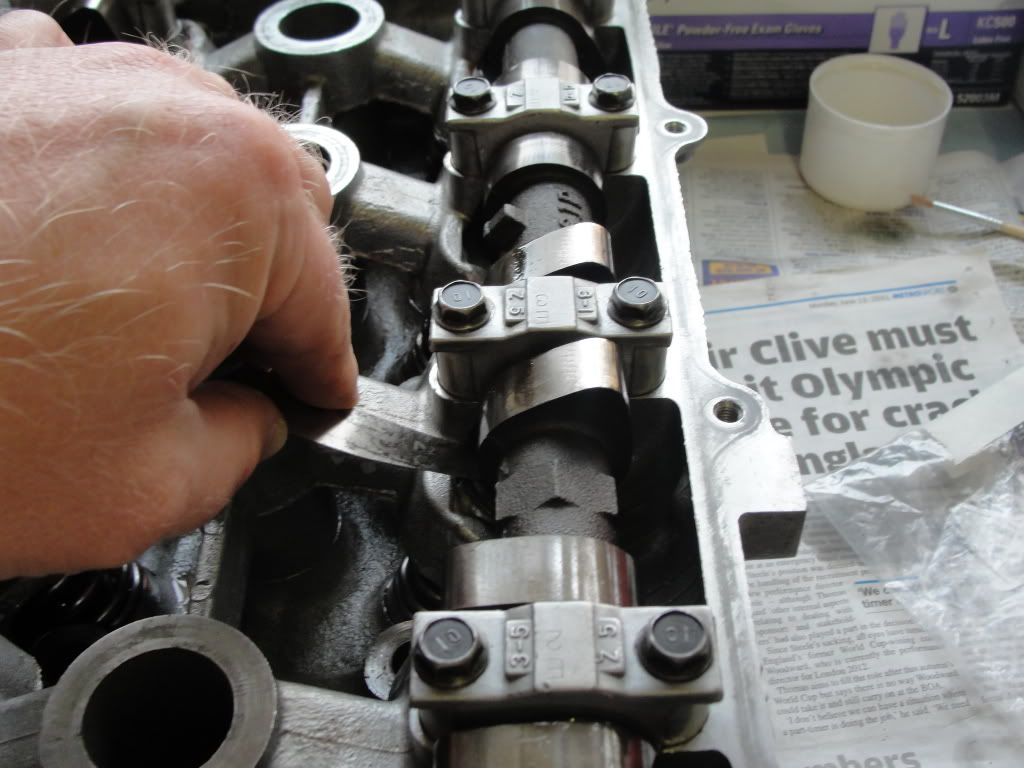 engine valve check build again stems