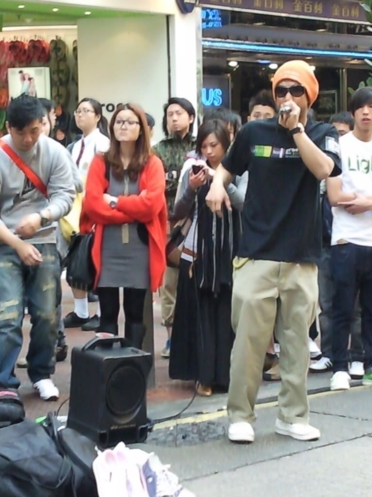 街頭型仔表演!