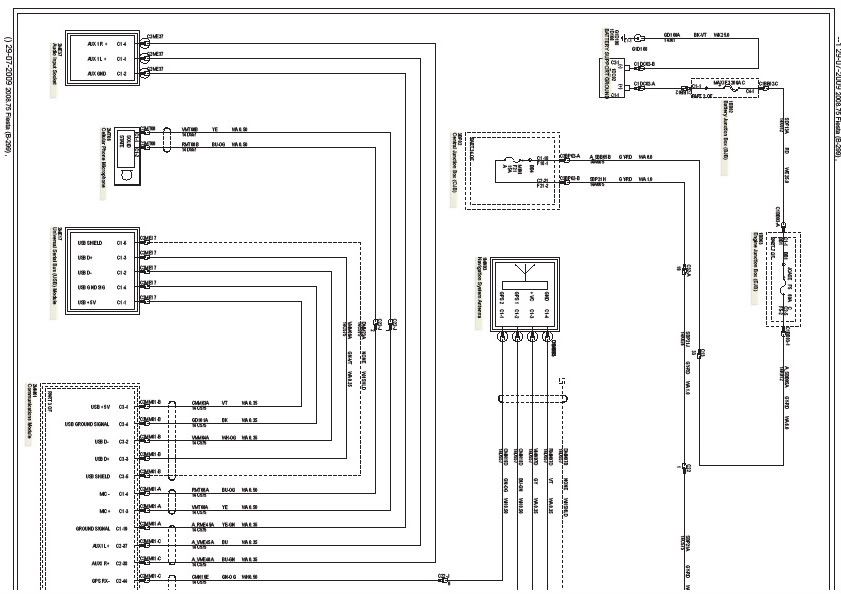 Bluetooth And Voice Control Wiring Diagram - Ford Fiesta Club - Ford