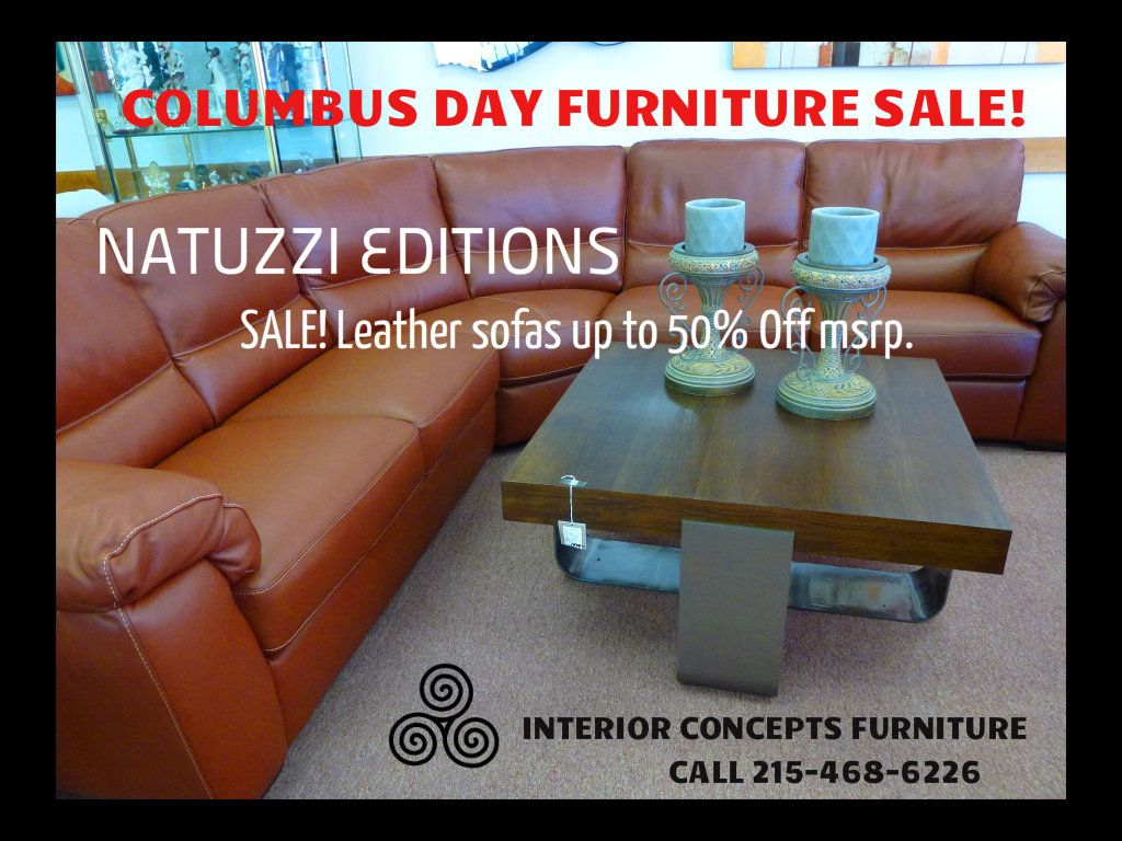 Columbus-Day-Furniture-Sales-2012-Natuzzi-sofas-1, Columbus Day furniture Sales 2012 Natuzzi Sofas. Natuzzi Editions leather Sectional Sofa Sale  Clearance Furniture Sales, Natuzzi Editions, Italsofa, leather sectionals & sofas. Up to 50% Off Floor Sample Sale! Lowest prices, Best selection! INTERIOR CONCEPTS FURNITURE CALL NOW: 215-468-6226. Best Leather Selection at the very Best price! Leather Furniture Sale All Leather by Natuzzi, El ran, Italsofa, Natuzzi Editions, Leather on sale! VISIT ONLINE STORE: http://store.interiorconceptsfurniture.com/nalemi.html
