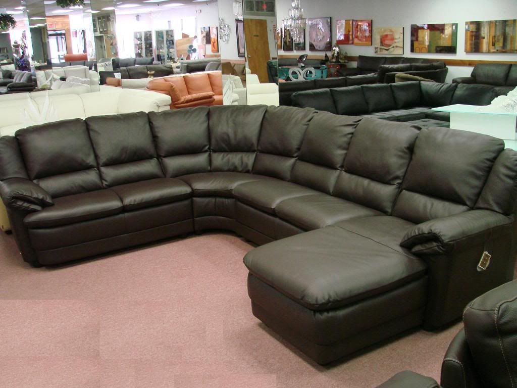 Brown Leather Sofa Lounge 2016