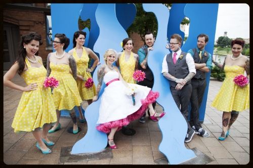 Nicole and Austin Wedding Party