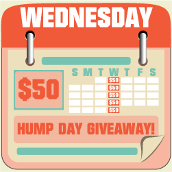Hump Day $50 Giveaway