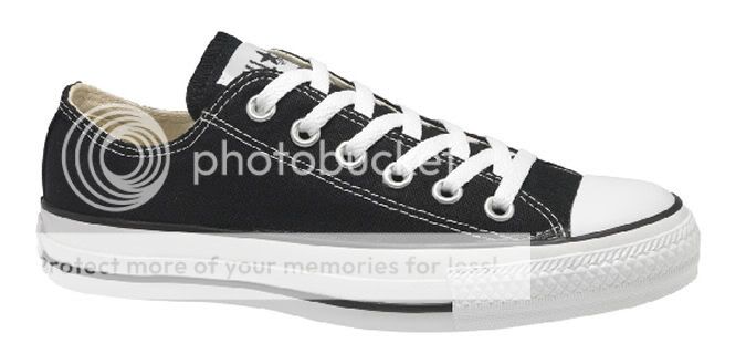 CONVERSE ALL STAR OX BASSE   NERE  