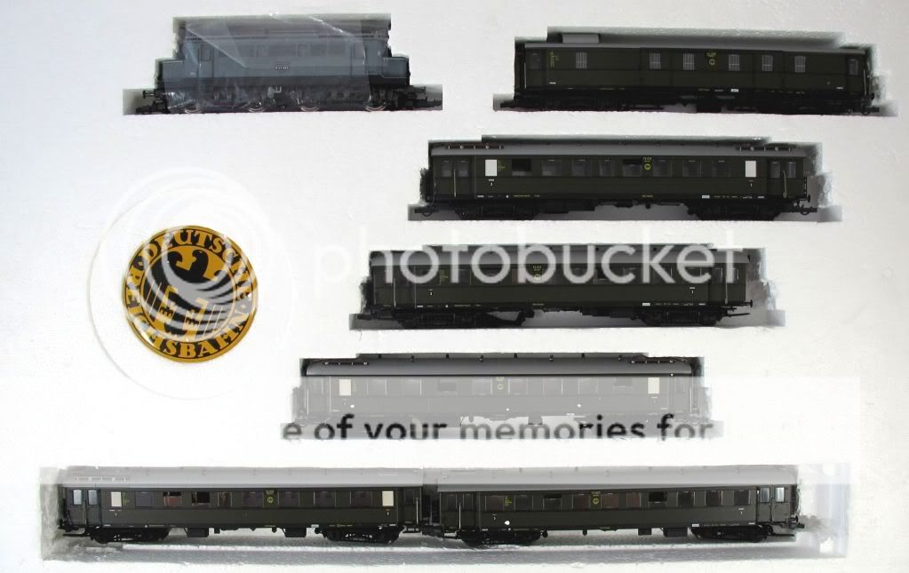 Roco 43032 Zugset Eilzuggarnitur Epoche IIc DRG E44 + 6 Wagen H0 NEM