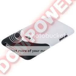 WHITE HARD COVER CLIP SLIDER CASE for iPOD TOUCH 2G 3G  