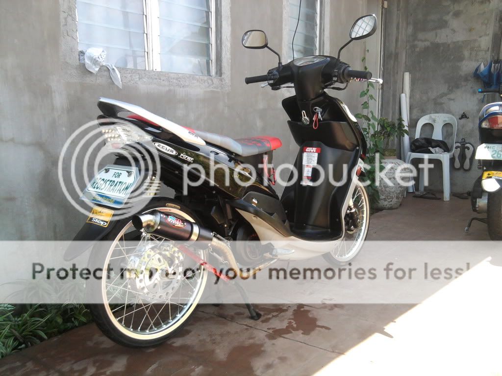  Modifikasi  Mio Soul 2009  Simple Satu Huruf r