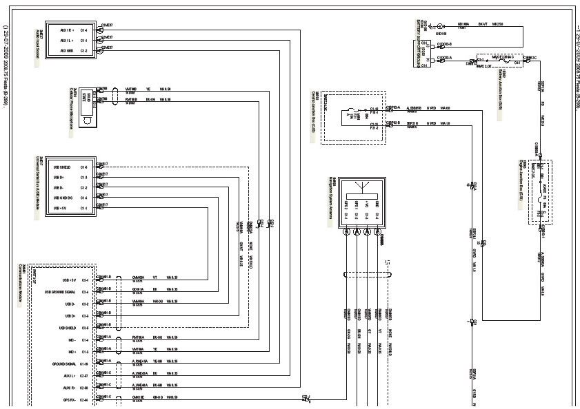 Ford fiesta 2001 radio wiring diagram