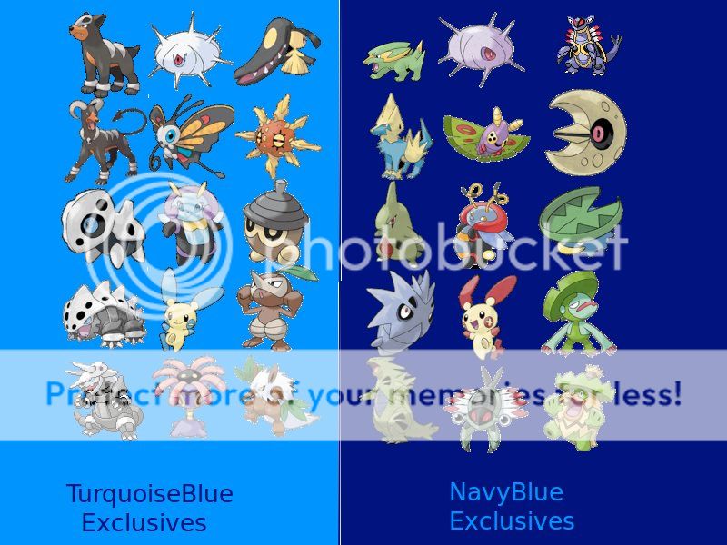 Pokemon TurquoiseBlue and NavyBlue (Beta 1.0 Released!)